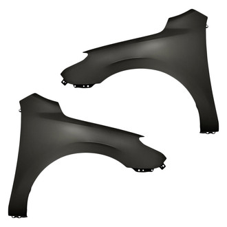 Replacement - Front Driver and Passenger Side Fender Set (CAPA Certified)