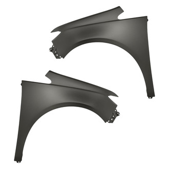 Replacement - Front Driver and Passenger Side Fender Set (Standard Line)