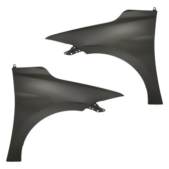 Replacement - Front Driver and Passenger Side Fender Set (CAPA Certified)