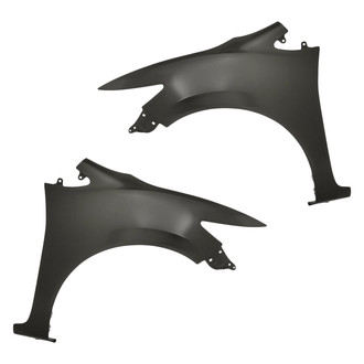 Replacement - Front Driver and Passenger Side Fender Set (Standard Line)