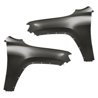 Replacement - Front Driver and Passenger Side Fender Set (CAPA Certified)