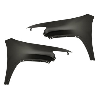 Replacement - Front Driver and Passenger Side Fender Set (Standard Line)