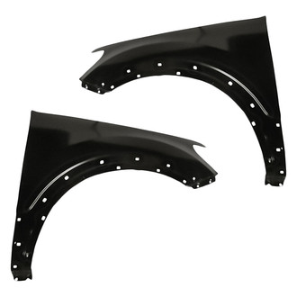 Replacement - Front Driver and Passenger Side Fender Set (Standard Line)