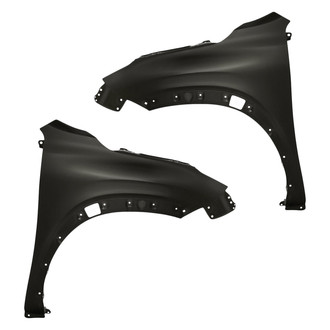 Replacement - Front Driver and Passenger Side Fender Set (Standard Line)