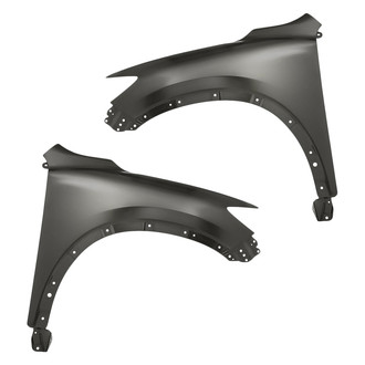 Replacement - Front Driver and Passenger Side Fender Set (Standard Line)