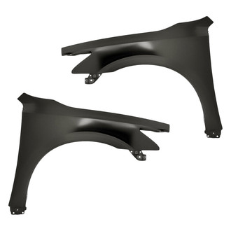 Replacement - Front Driver and Passenger Side Fender Set (CAPA Certified)