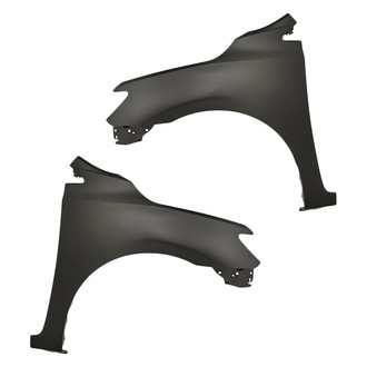 Replacement - Front Driver and Passenger Side Fender Set (Standard Line)