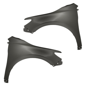 Replacement - Front Driver and Passenger Side Fender Set (CAPA Certified)