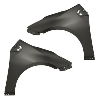 Replacement - Front Driver and Passenger Side Fender Set (CAPA Certified)