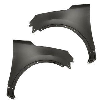 Replacement - Front Driver and Passenger Side Fender Set (Standard Line)