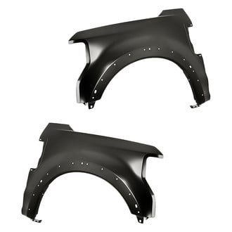 Replacement - Front Driver and Passenger Side Fender Set (CAPA Certified)
