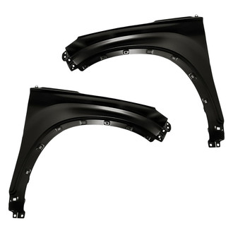 Replacement - Front Driver and Passenger Side Fender Set (Standard Line)