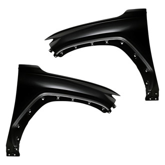 Replacement - Front Driver and Passenger Side Fender Set (CAPA Certified)