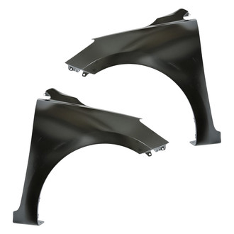 Replacement - Front Driver and Passenger Side Fender Set (Standard Line)