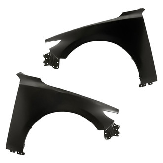 Replacement - Front Driver and Passenger Side Fender Set (CAPA Certified)