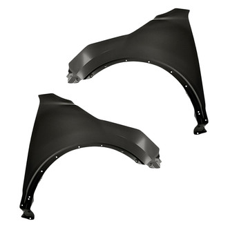 Replacement - Front Driver and Passenger Side Fender Set (CAPA Certified)