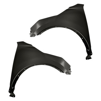 Replacement - Front Driver and Passenger Side Fender Set (Standard Line)