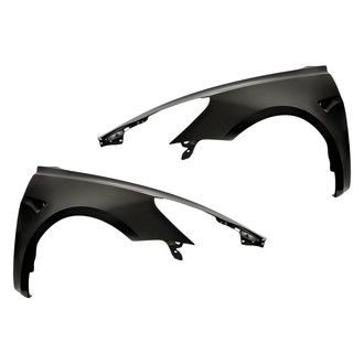 Replacement - Front Driver and Passenger Side Fender Set (Standard Line)