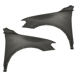 Replacement - Front Driver and Passenger Side Fender Set (CAPA Certified)