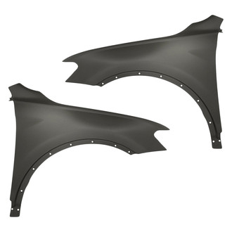 Replacement - Front Driver and Passenger Side Fender Set (Standard Line)