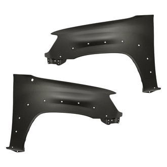 Replacement - Front Driver and Passenger Side Fender Set (CAPA Certified)