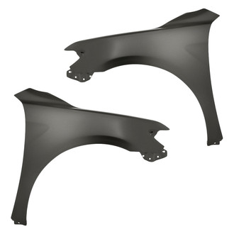 Replacement - Front Driver and Passenger Side Fender Set (Standard Line)