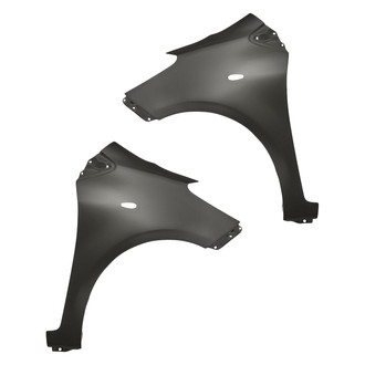 Replacement - Front Driver and Passenger Side Fender Set (Standard Line)