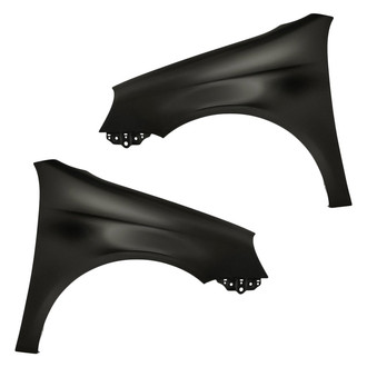 Replacement - Front Driver and Passenger Side Fender Set (CAPA Certified)