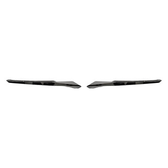 Replacement - Driver and Passenger Side Grille Molding Set (CAPA Certified)