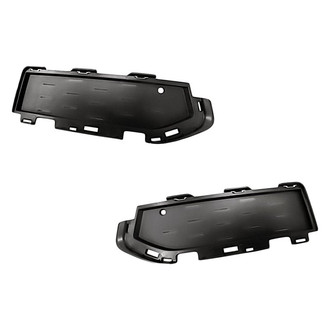 Replacement - Front Outer Inner Driver and Passenger Side Fog Light Cover Set (Standard Line)