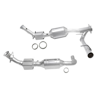 Replacement - Driver and Passenger Side Direct Fit Catalytic Converter Set