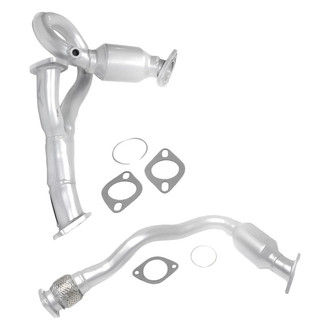Replacement - Radiator and Firewall Side Direct Fit Catalytic Converter Set