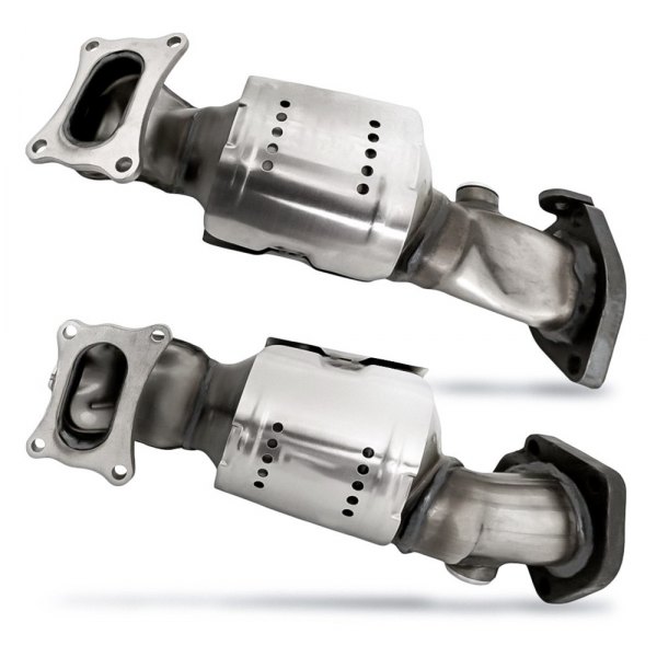 Replacement - Front Driver and Passenger Side Direct Fit Catalytic Converter Set