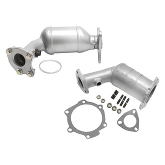 Replacement - Radiator and Firewall Side Direct Fit Catalytic Converter Set