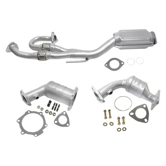 Replacement - Front and Rear Direct Fit Catalytic Converter Set