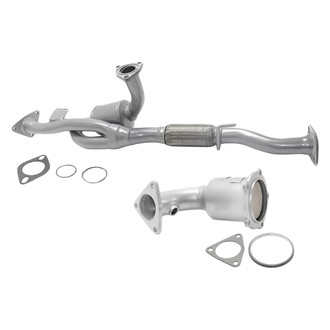 Replacement - Radiator Side and Center Direct Fit Catalytic Converter Set