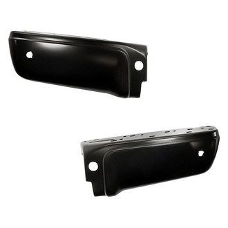 Replacement - Rear Driver and Passenger Side Bumper End Set (Standard Line)