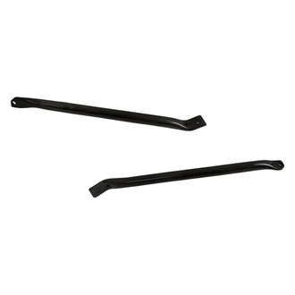 Replacement - Front Driver and Passenger Side Radiator Support Set (Standard Line)