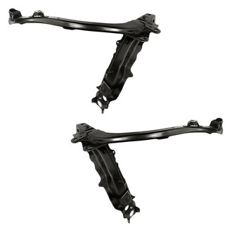 Replacement - Upper Driver and Passenger Side Radiator Support Tie Bar Set (CAPA Certified)