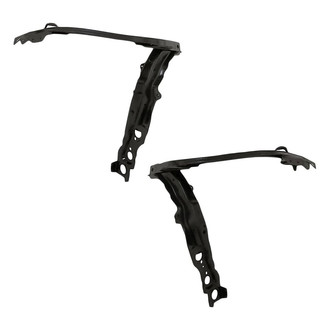 Replacement - Upper Driver and Passenger Side Radiator Support Tie Bar Set (Standard Line)