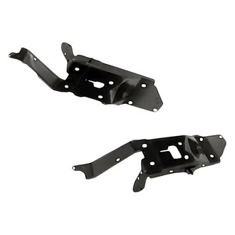 Replacement - Driver and Passenger Side Radiator Support Bracket Set (CAPA Certified)