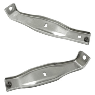 Replacement - Front Driver and Passenger Side Bumper Cover Reinforcement Set (Standard Line)
