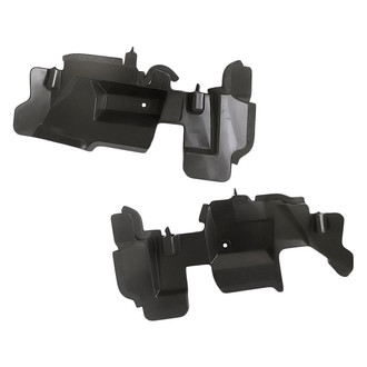 Replacement - Driver and Passenger Side Grille Air Deflector Set (CAPA Certified)