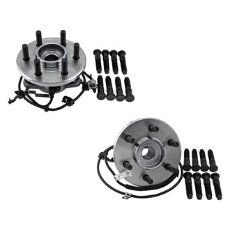 Replacement - Front Wheel Hub Assembly Kit with Bearings