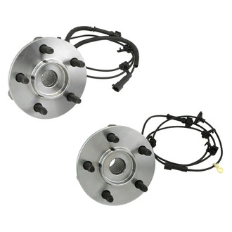 Replacement - Front Wheel Hub Assembly Kit with Bearings