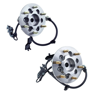 Replacement - Front Wheel Hub Assembly Kit with Bearings