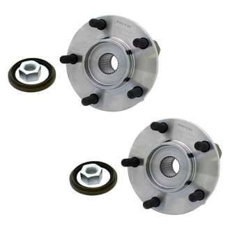 Replacement - Front Wheel Hub Assembly Kit with Bearings