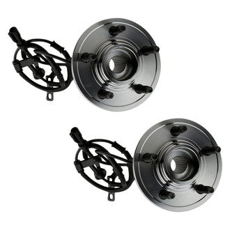 Replacement - Front Wheel Hub Assembly Kit with Bearings