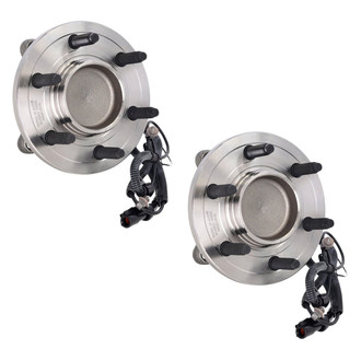 Replacement - Front Wheel Hub Assembly Kit with Bearings