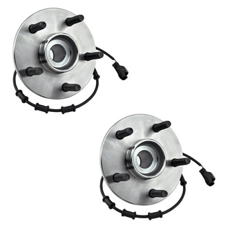 Replacement - Front Wheel Hub Assembly Kit with Bearings
